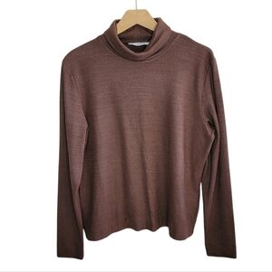 NWT Alpine Design | Soft Brown Turtleneck Sweater Size Large